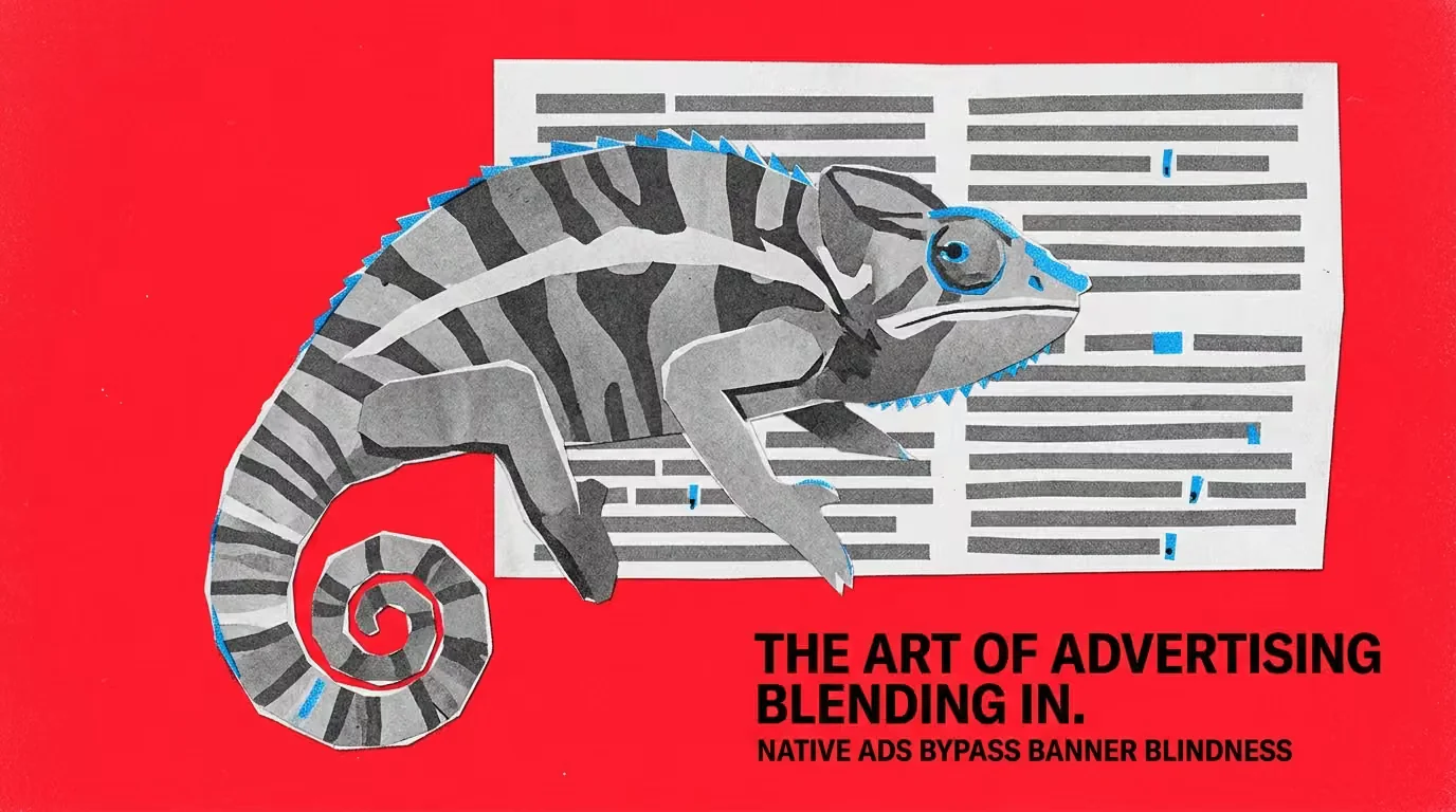 Nội dung hòa vào luồng thông tin giúp vượt qua banner blindness