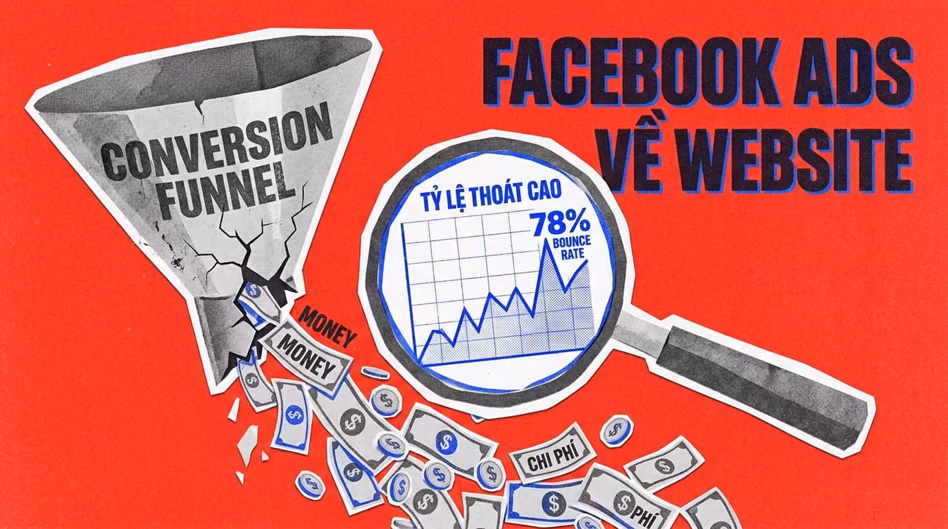 Chạy Quảng Cáo Facebook Về Website Sao Cho Đúng: Đừng Ném Tiền Qua Cửa Sổ