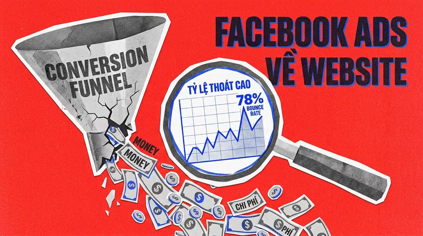 Chạy Quảng Cáo Facebook Về Website Sao Cho Đúng: Đừng Ném Tiền Qua Cửa Sổ