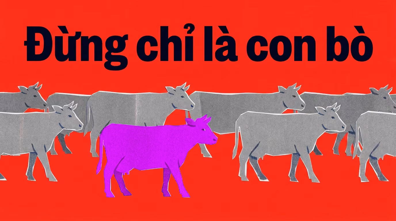 Con bò tím trong thời đại slop