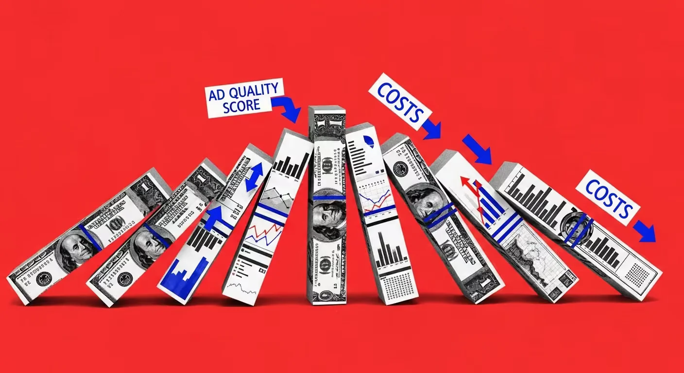 Phản ứng dây chuyền khi Quality Score sụt giảm