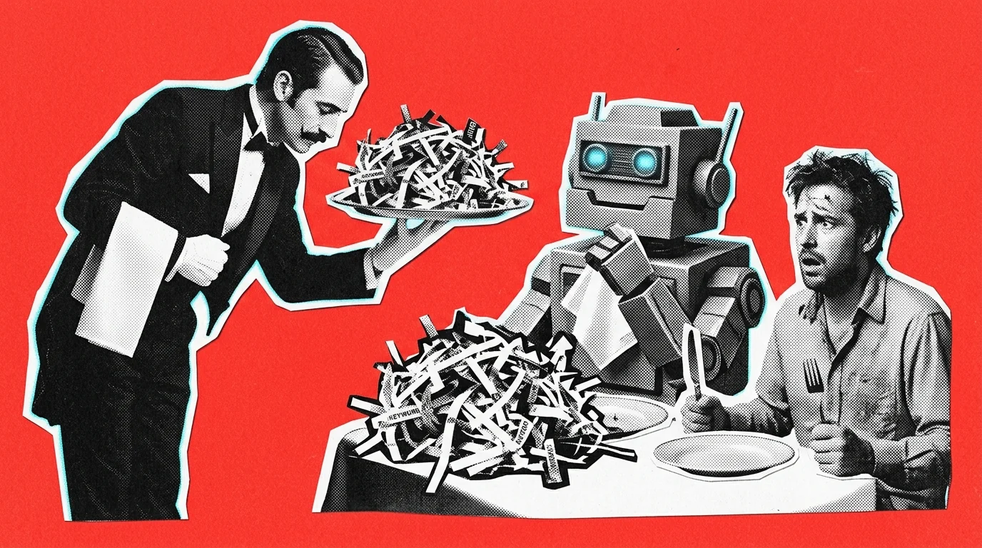 Phục vụ bot tìm kiếm hay phục vụ thực khách thực sự
