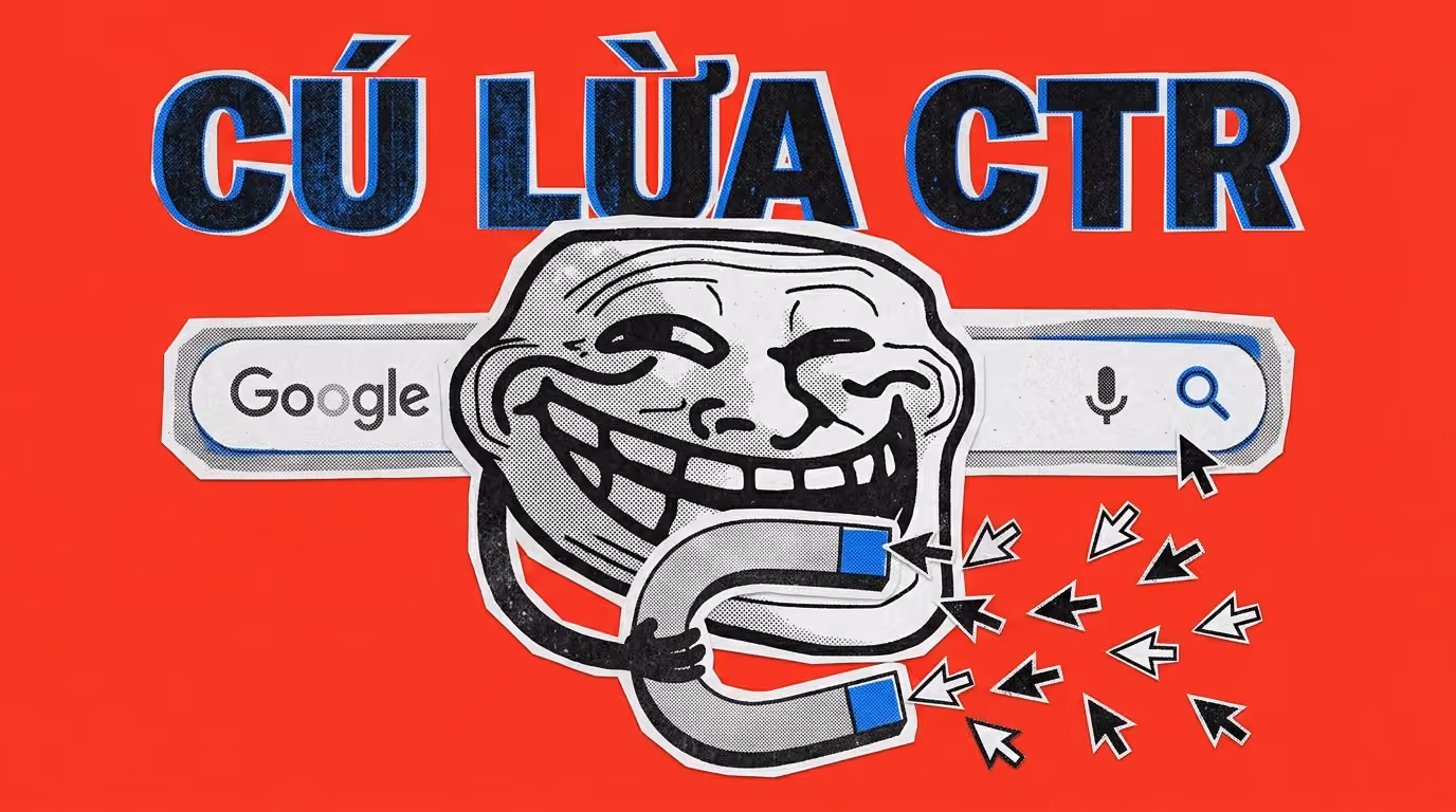 Lừa Google hiển thị nhiều hơn nhờ CTR thấp? Sự thật về Click-Through Rate