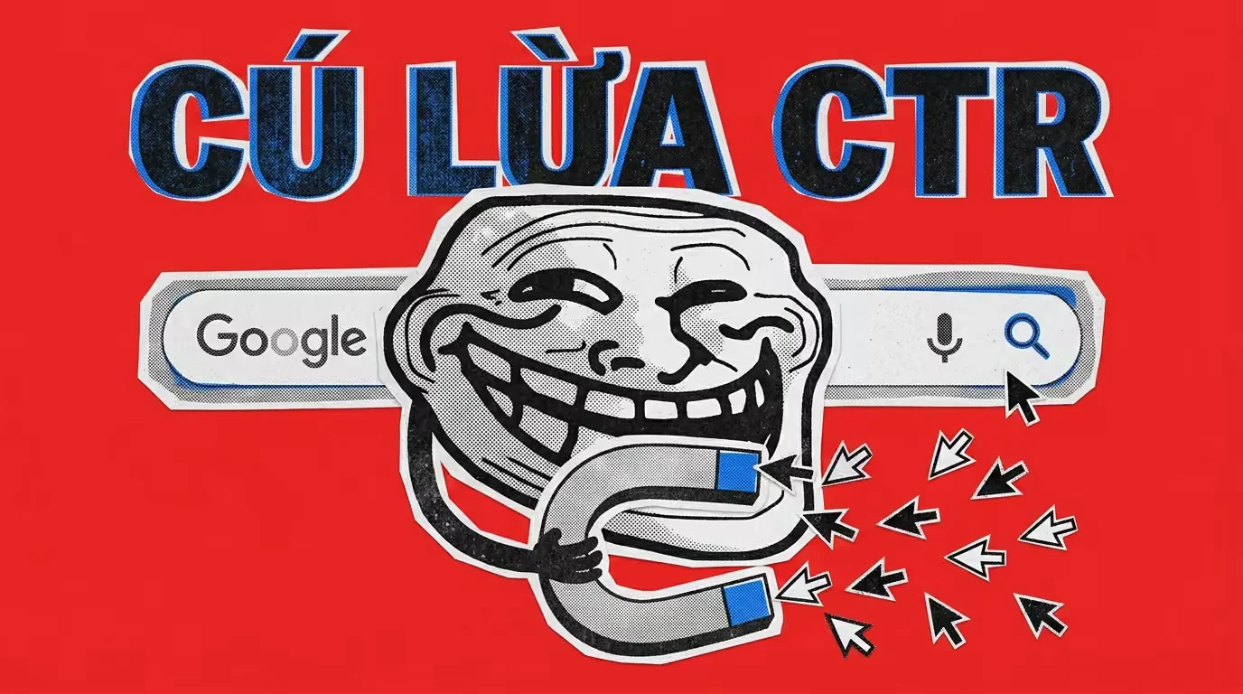 Lừa Google hiển thị nhiều hơn nhờ CTR thấp? Sự thật về Click-Through Rate